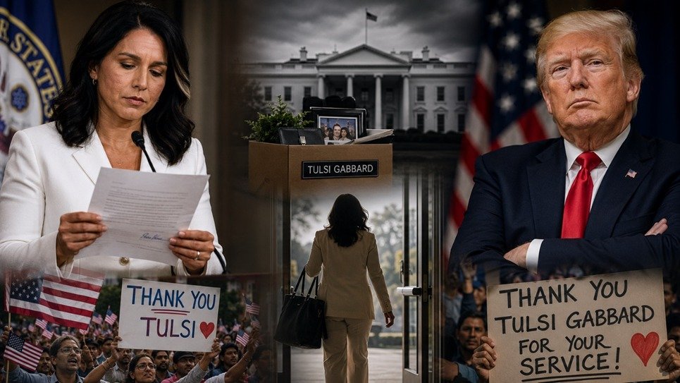 Tulsi Gabbard America top Hindu official resigns