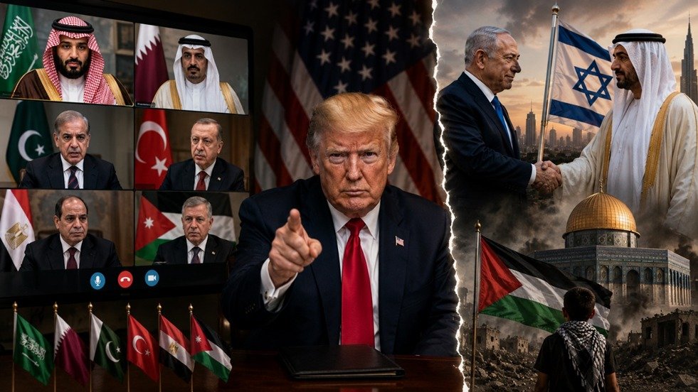 Trump big pressure on Muslim countries