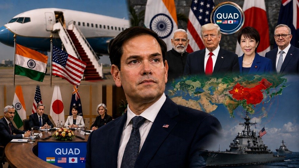 US Secretary of State Marco Rubio is coming to India