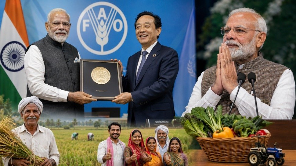 PM Modi receives FAO highest honour