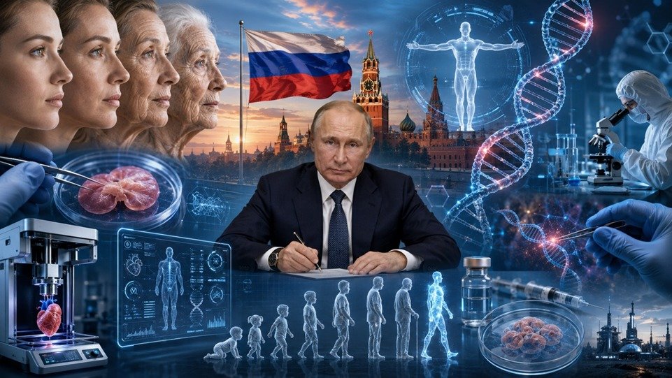Putin mega anti-aging mission