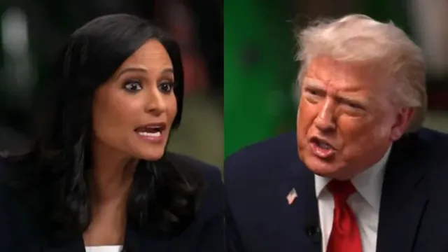 Donald Trump Interview Walkout