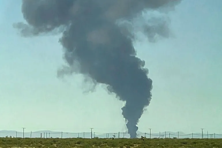 B-52 Aircraft Crash