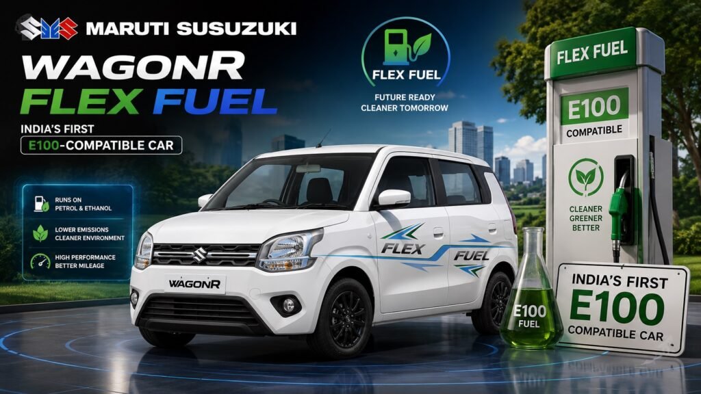 Maruti Suzuki WagonR Flex Fuel Unveiled