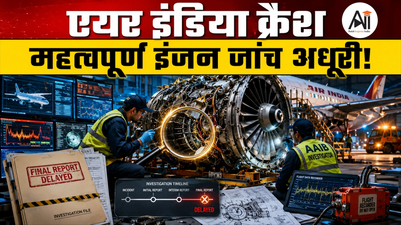 Air India Crash Investigation Delay: AI171 दुर्घटना की अंतिम रिपोर्ट में देरी, एक साल बाद भी कई सवालों के जवाब बाकी