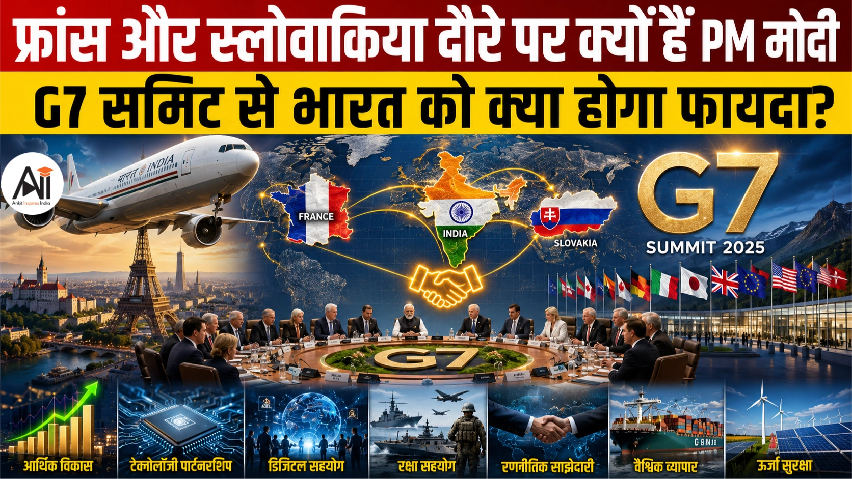 PM Modi France and Slovakia Visit Explained: फ्रांस और स्लोवाकिया दौरे पर क्यों हैं PM मोदी, G7 समिट से भारत को क्या होगा फायदा?