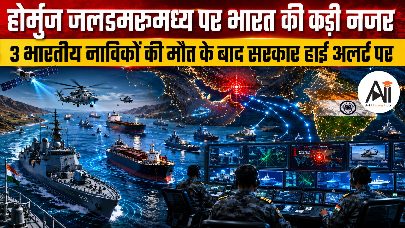 India Monitoring Hormuz Situation: होर्मुज जलडमरूमध्य पर भारत की कड़ी नजर, 3 भारतीय नाविकों की मौत के बाद सरकार हाई अलर्ट पर
