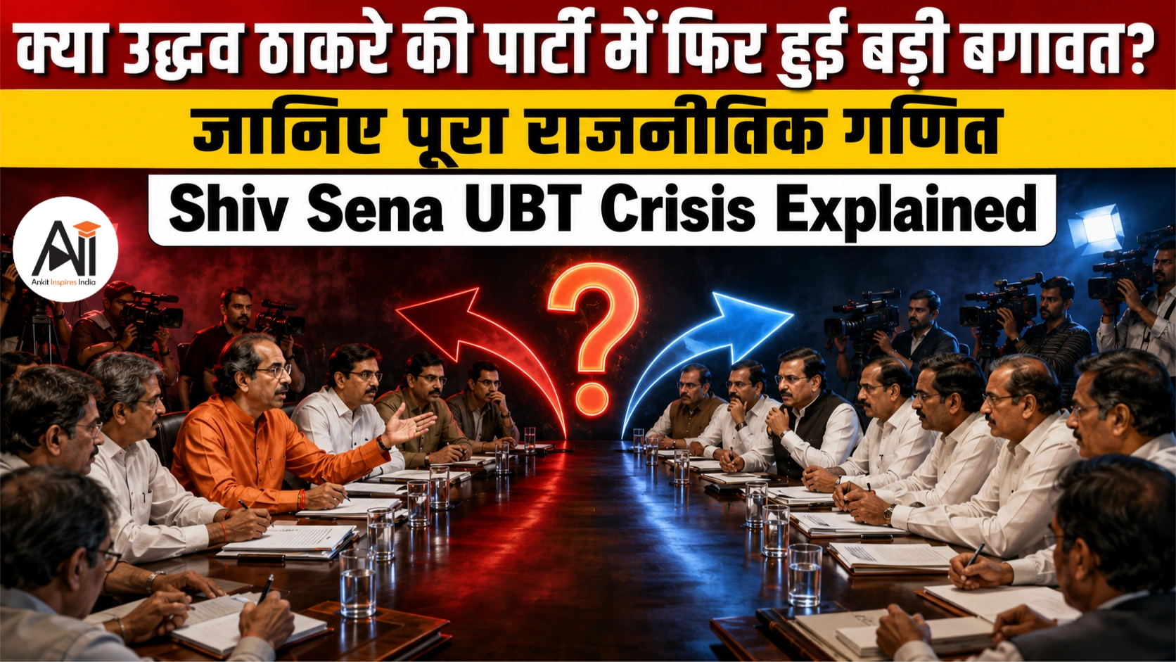 Shiv Sena UBT Crisis Explained: क्या उद्धव ठाकरे की पार्टी में फिर हुई बड़ी बगावत? जानिए पूरा राजनीतिक गणित