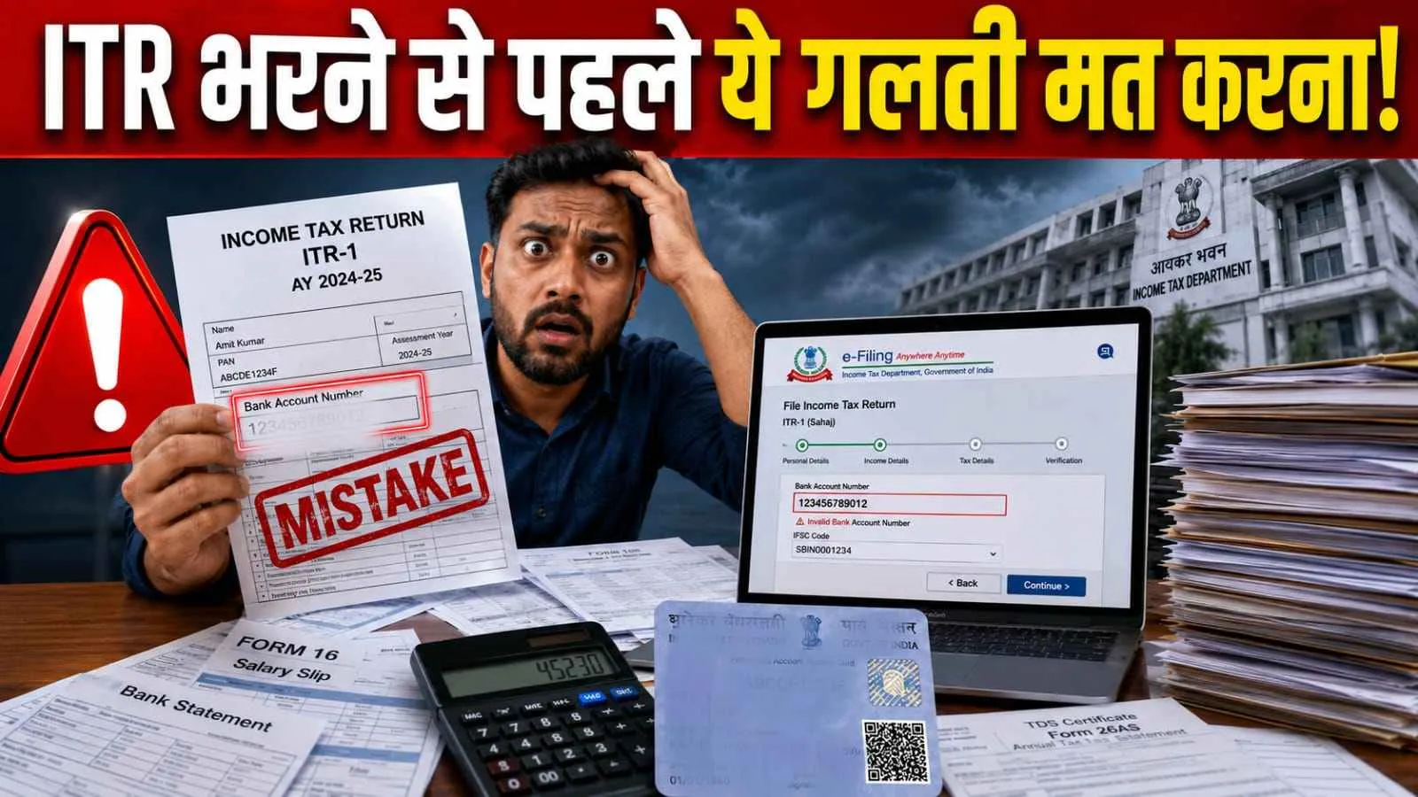 ITR Filing Rules 2026: इस बार टैक्स रिटर्न भरने से पहले जान लें ये बड़े बदलाव, वरना हो सकती है परेशानी