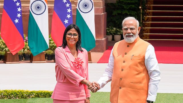 PM Modi Venezuela Meeting