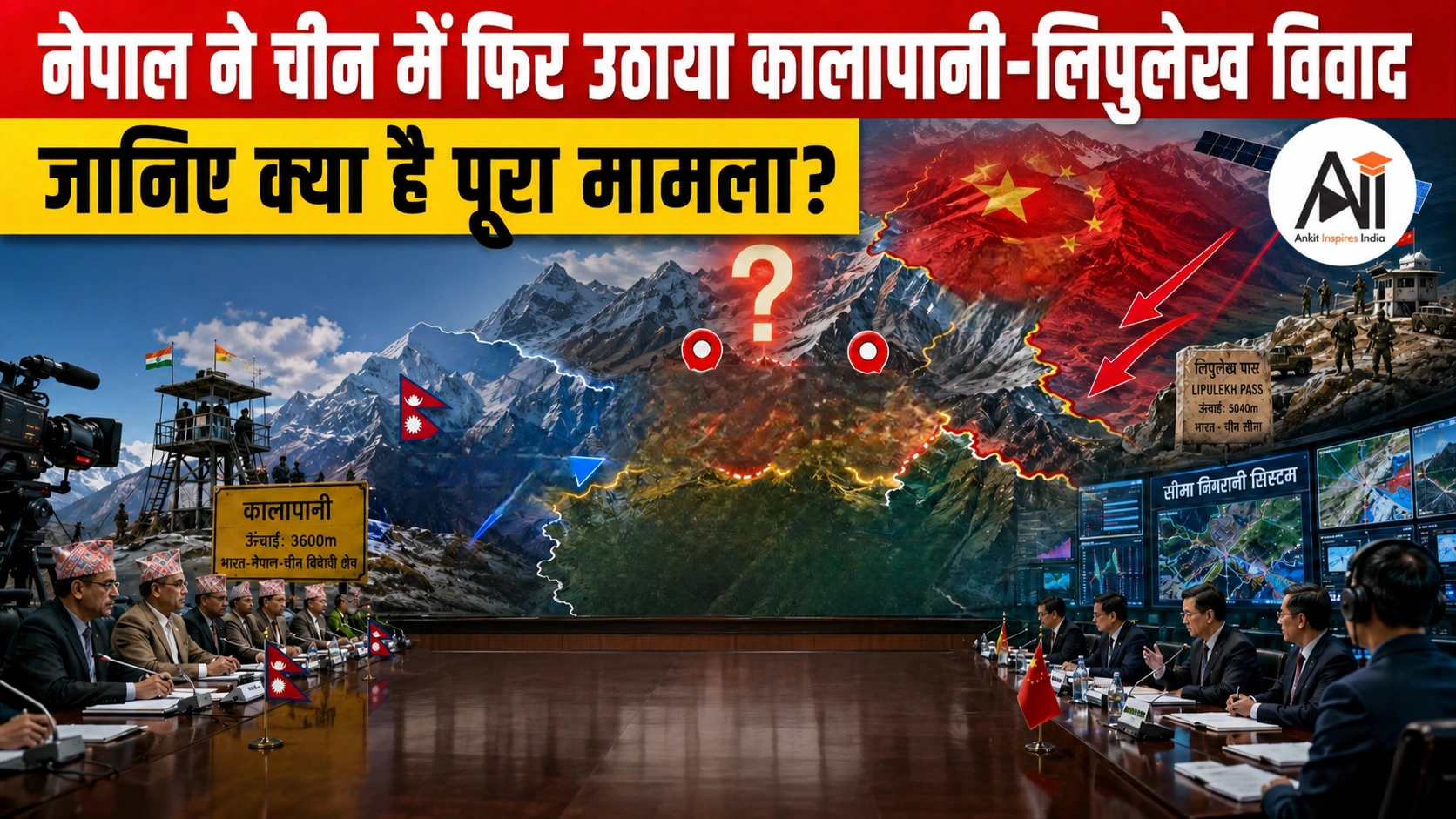 Kalapani Lipulekh Dispute: नेपाल ने चीन में फिर उठाया कालापानी-लिपुलेख विवाद, जानिए क्या है पूरा मामला?