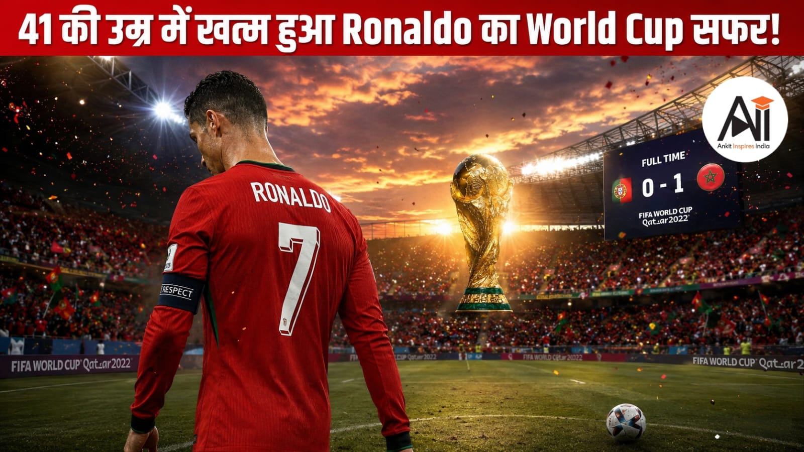 Cristiano Ronaldo: एक खिलाड़ी नहीं, फुटबॉल का पूरा दौर, जानिए CR7 के संघर्ष, रिकॉर्ड्स और आखिरी World Cup तक की कहानी !