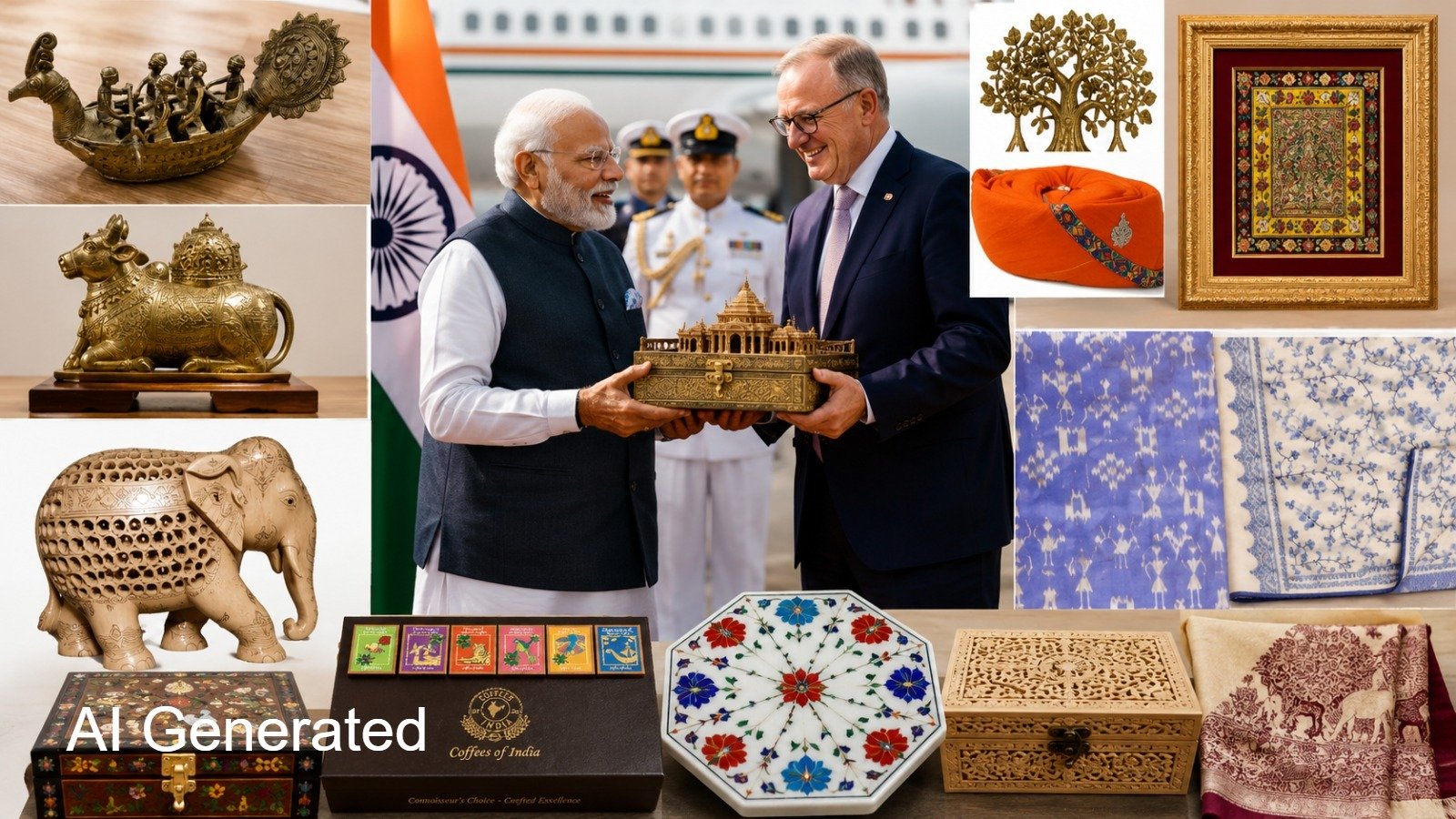 Foreign Visit Gifts: विदेश दौरे पर PM मोदी ने दिए भारत की संस्कृति के प्रतीक उपहार, जानिए किन नेताओं को क्या मिला ?
