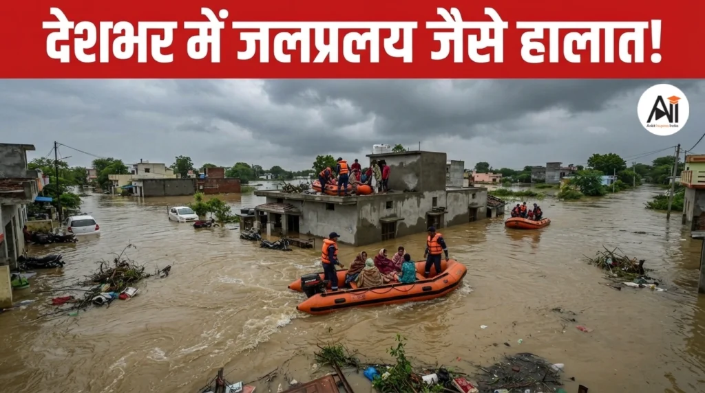 Monsoon 2026: देश भर में मानसून का कहर, महाराष्ट्र में 13 की मौत; कई राज्यों में IMD का रेड अलर्ट !