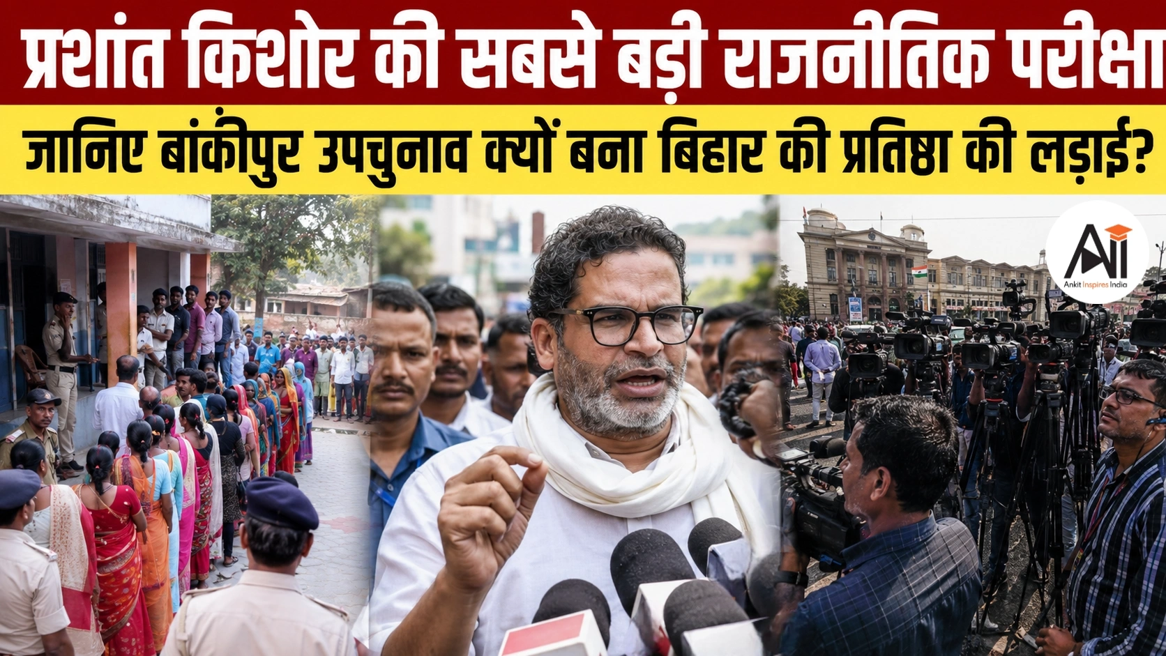Bankipur Assembly By-Election: प्रशांत किशोर की सबसे बड़ी राजनीतिक परीक्षा, जानिए बांकीपुर उपचुनाव क्यों बना बिहार की प्रतिष्ठा की लड़ाई?
