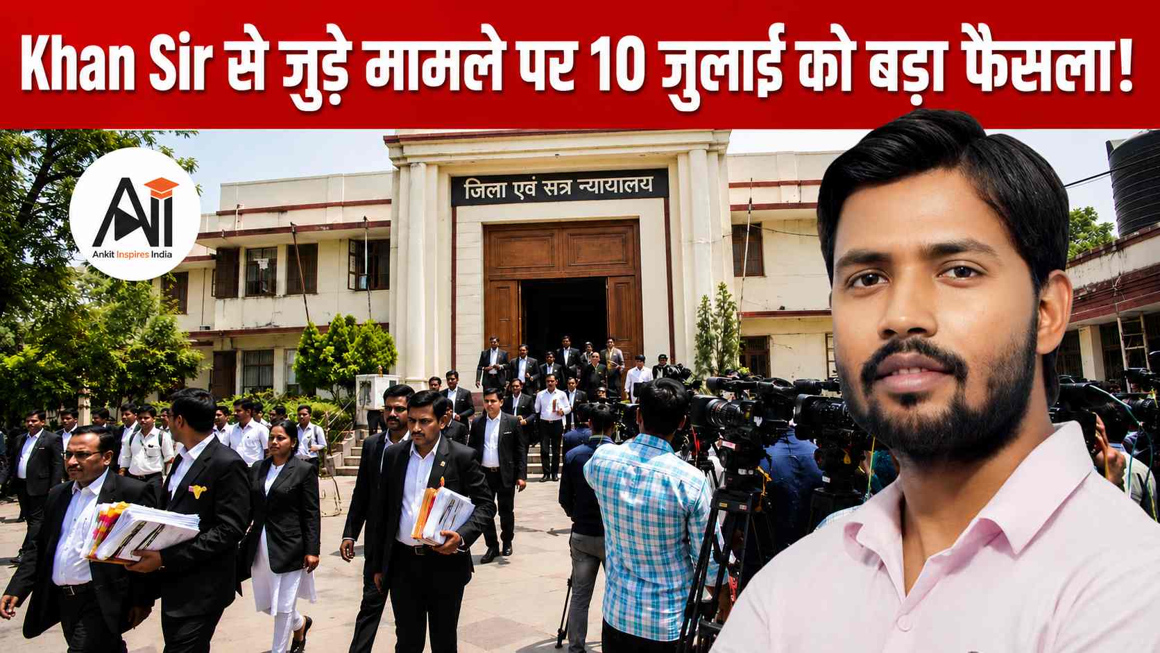 कोचिंग इंस्टीट्यूट फायरिंग केस: खान सर कीअग्रिम जमानत पर पटना कोर्ट ने आदेश सुरक्षित रखा, 10 जुलाई को आएगा फैसला !