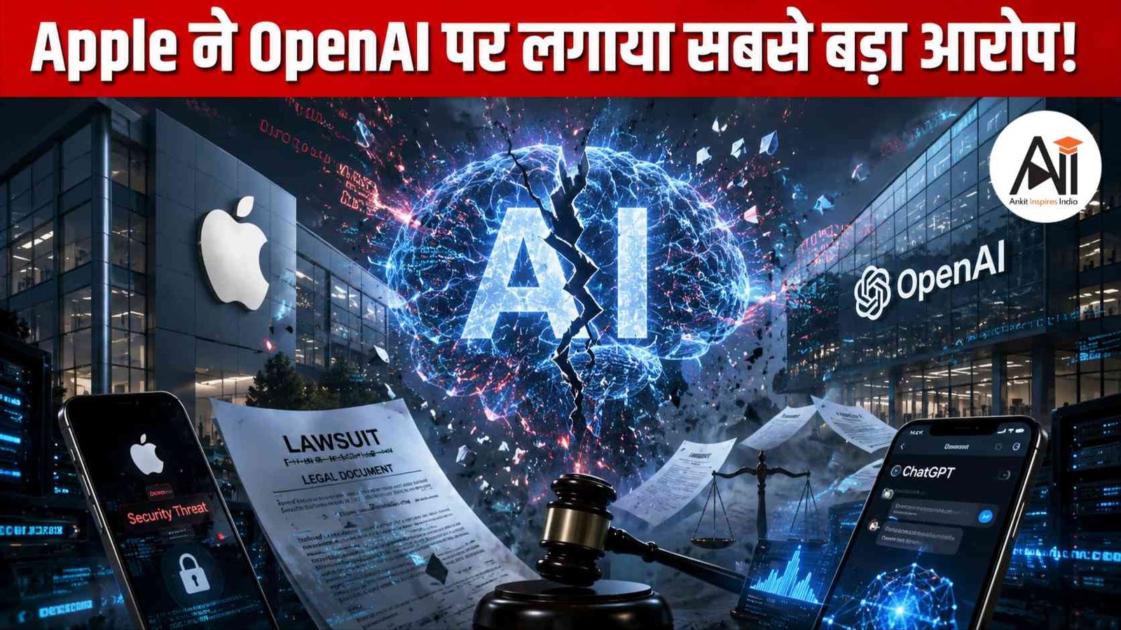 Apple Vs OpenAI: क्या AI की दुनिया का सबसे बड़ा कानूनी युद्ध शुरू हो गया?