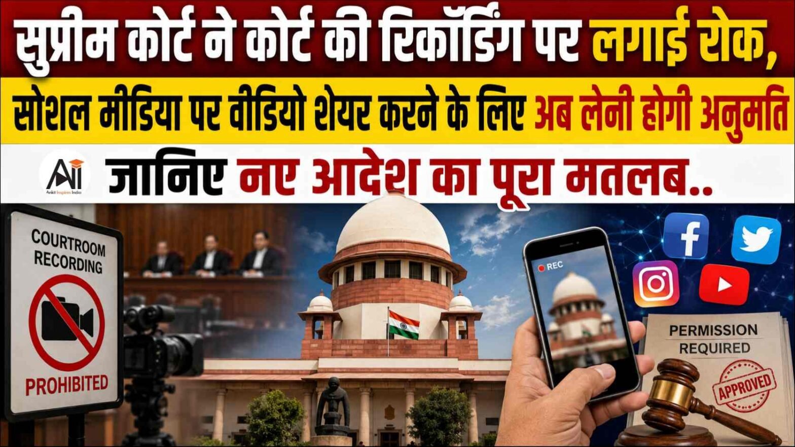 Supreme Court Recording Ban