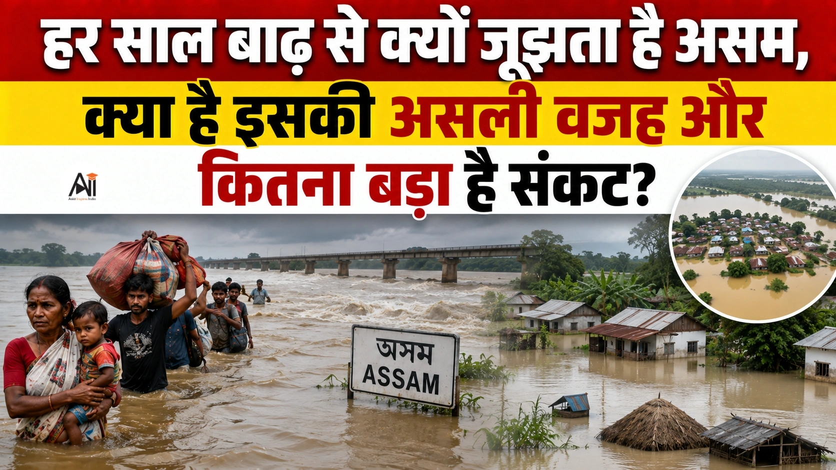 Assam Floods 2026: हर साल बाढ़ से क्यों जूझता है असम, क्या है इसकी असली वजह और कितना बड़ा है संकट?