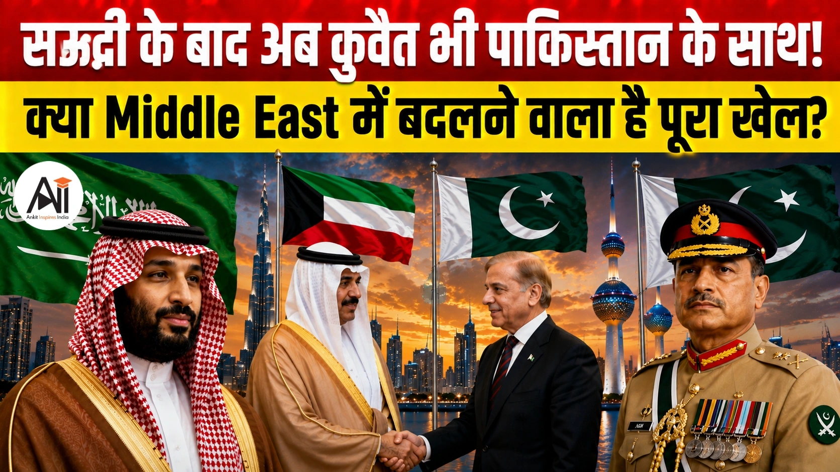 Pakistan Kuwait Defense Pact: सऊदी के बाद अब कुवैत भी पाकिस्तान के साथ! क्या बदलने वाला है Middle East का पूरा सुरक्षा समीकरण?