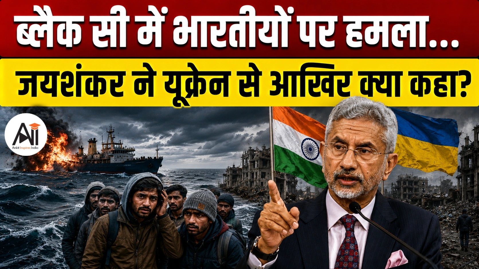 Indian Seafarers Black Sea: ब्लैक सी में भारतीय नाविकों पर लगातार हमले, जयशंकर ने यूक्रेन को सुनाया दो टूक संदेश