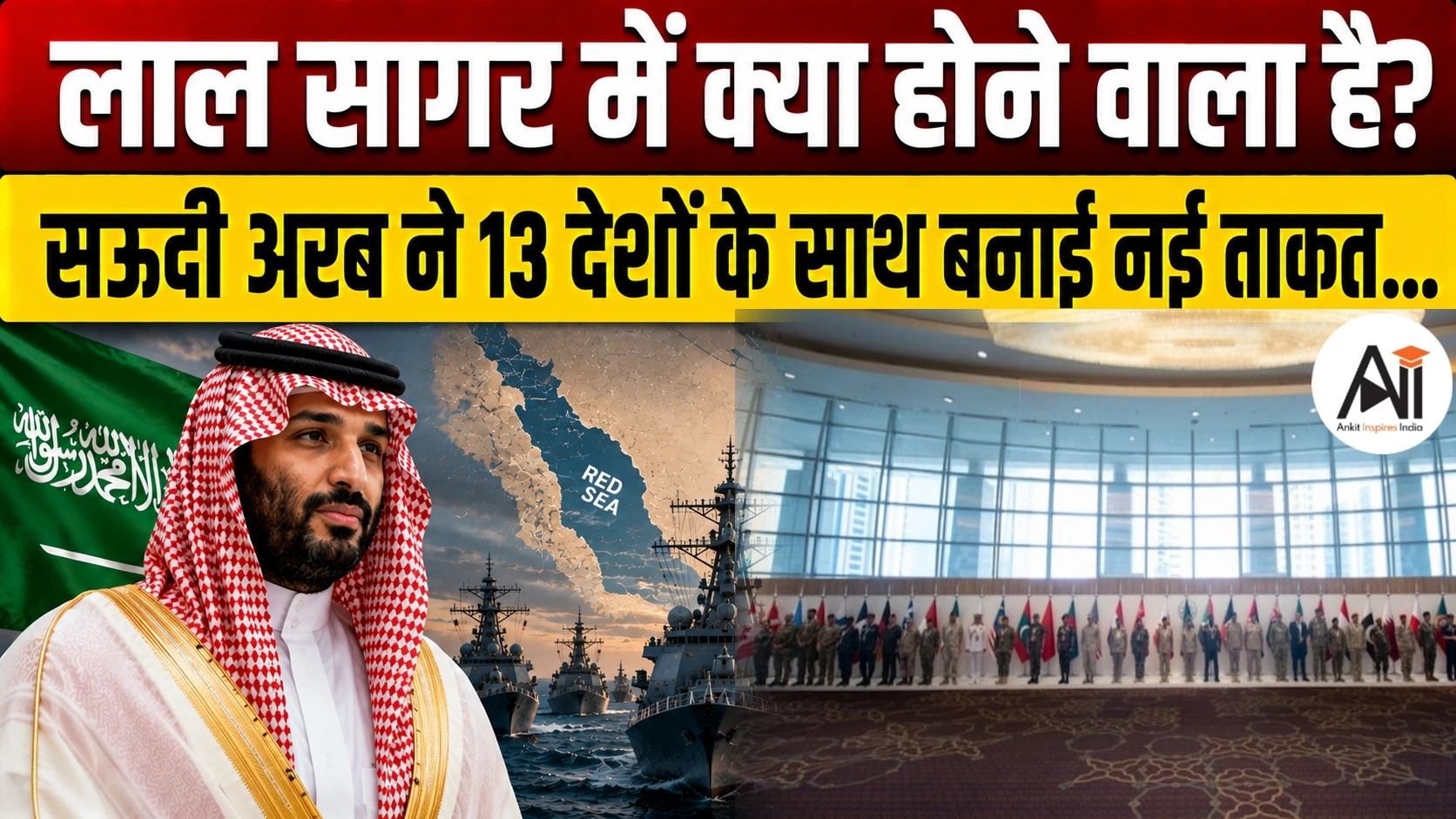 Red Sea Maritime Coalition: आखिर लाल सागर में 14 देशों का नया गठबंधन क्यों बना रहा है सऊदी अरब? क्या बदलने वाला है पूरा समीकरण?
