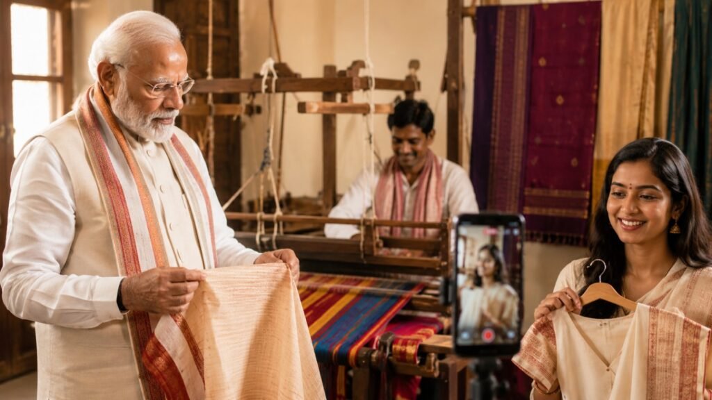 PM Modi Handloom Appeal