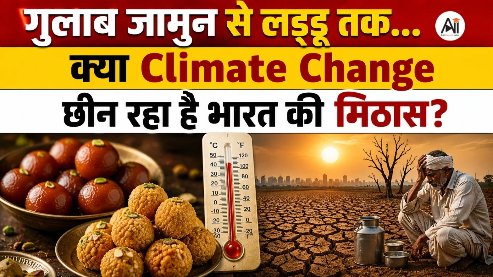Climate Change Impact on Indian Sweets